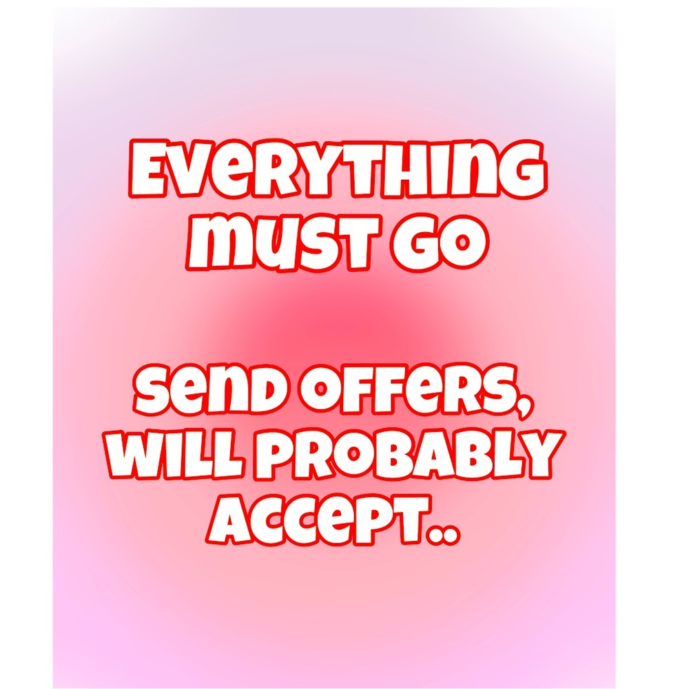 Make an offer!! I need everything gone… Bundle to save $! lululemon & more!